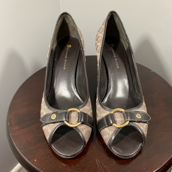 Etienne Aigner Cherise heels size 7.5 - Picture 2 of 7